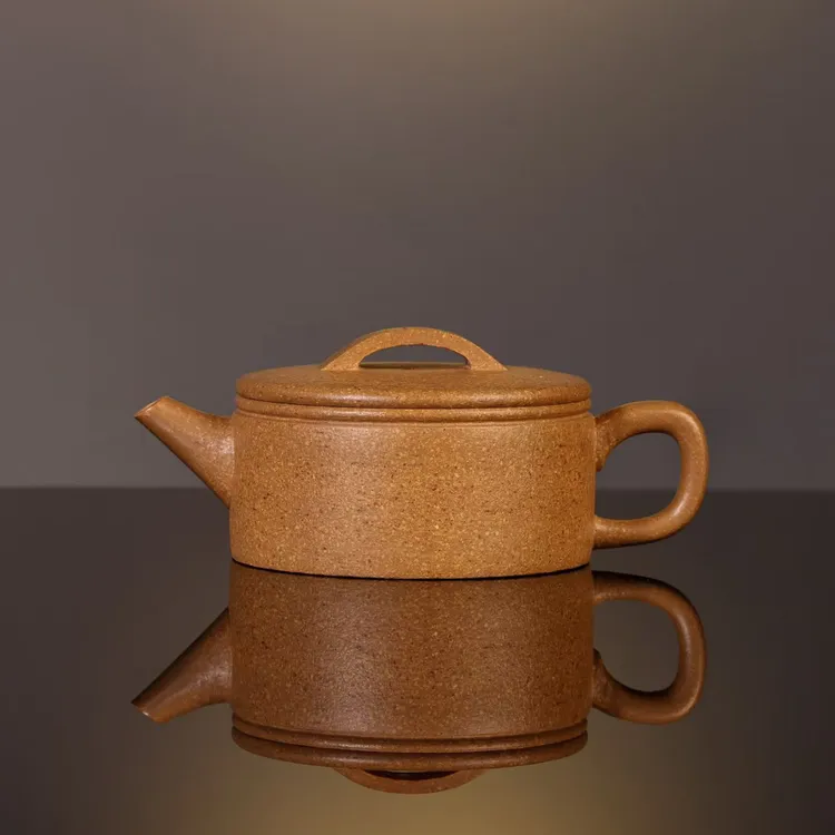 汉瓦，老段泥，150 毫升，全手工，内推 9 孔，经典大口盖，好看实用。