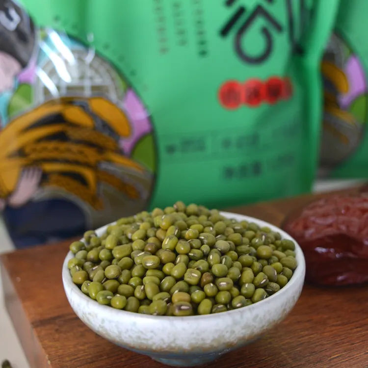 【十月谷娘】2025年陕北横山大明绿豆出沙快五谷杂粮新鲜香糯优质