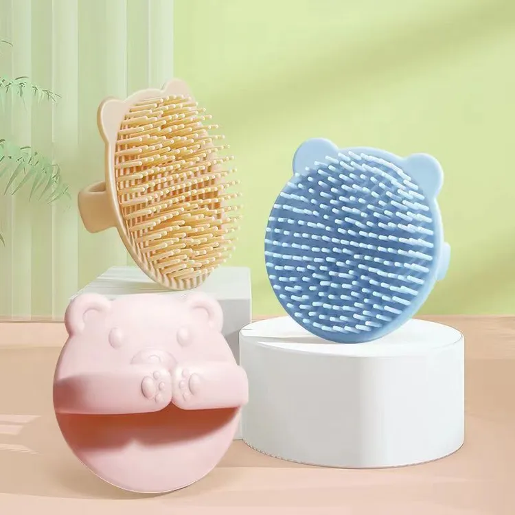 新款超软洗头刷抱抱洗澡专用按摩洗头神器按摩梳洗发梳清洁头皮