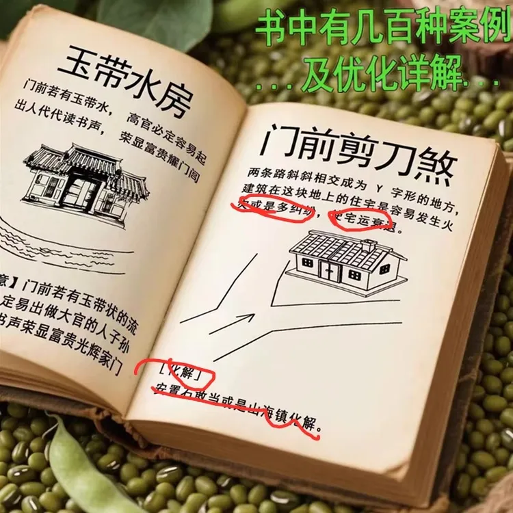 图解阳宅大全详解阴阳宅家居农村现代房屋住宅白话文化解入门书籍