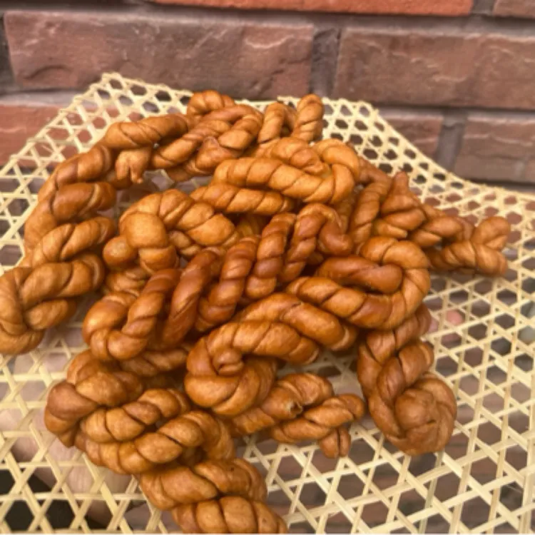 四川大竹童家麻花 手工甜味红糖鸡蛋麻花 休闲零食传统老式糕点