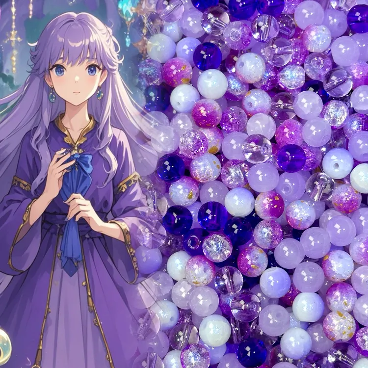 紫韵璃光系列~琉璃珠珠