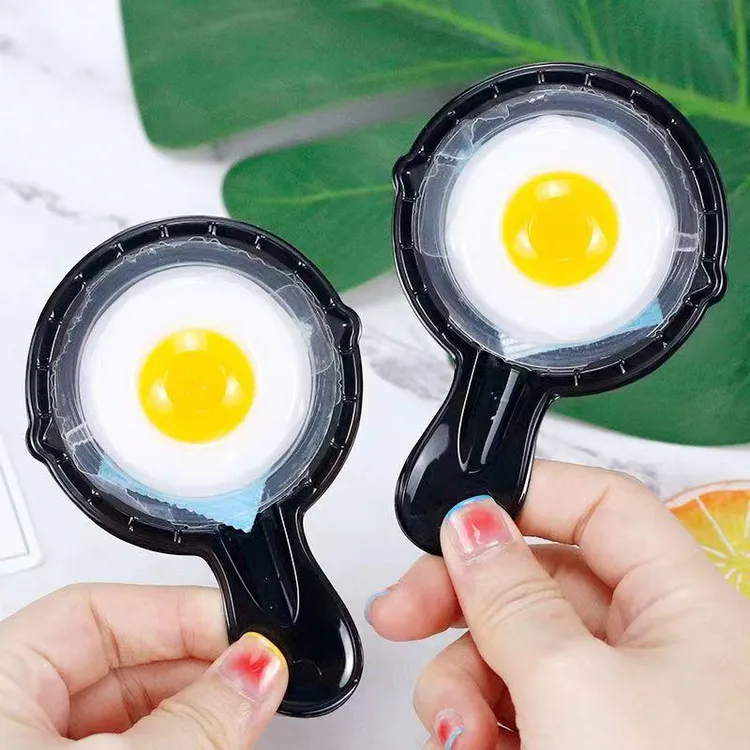 煎蛋型布町网红爆款跳跳糖布果冻儿童礼物老式小卖部零食品