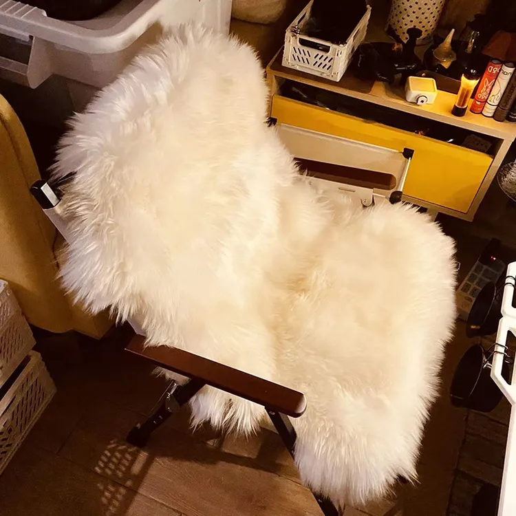 【露营总动员专属】澳洲美利奴整张羊皮 户外露营睡垫椅垫 保暖