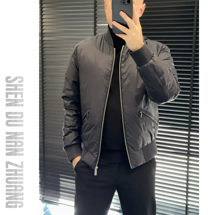 SHEN&DU男装｜“鹅绒”拼绵羊皮羽绒服夹克外套877808