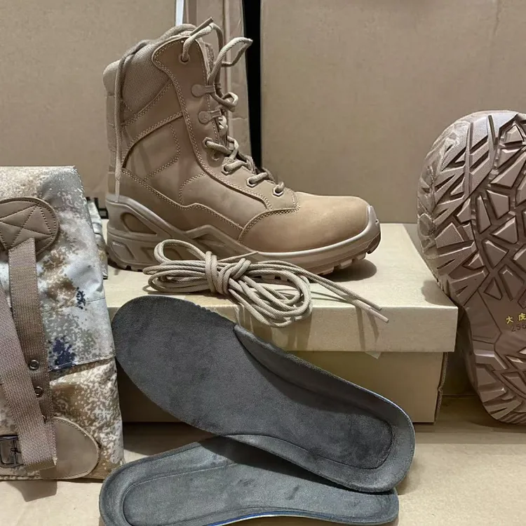 瑞安大虎棕色男士轻便高帮防寒靴耐磨防滑保暖靴适合冬季户外靴子