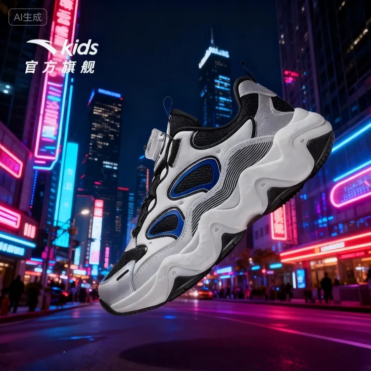 【星月3.0新春加厚款】安踏儿童大童休闲运动鞋26年秋冬新款跑鞋