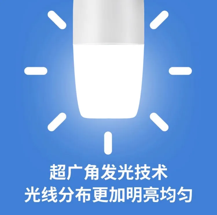 led球泡灯柱形节能灯泡 e27螺口台灯筒灯小夜灯机床照明替换灯泡