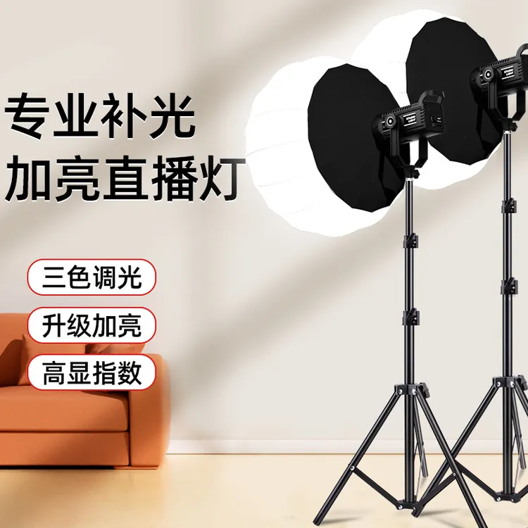 专业直播补光灯 主播带货直播间柔光球形摄影灯