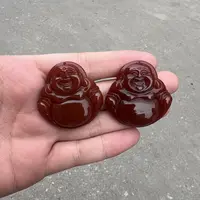 【中国红玛瑙佛公】天然玉石时尚冰透（赠绳）多样性发一件