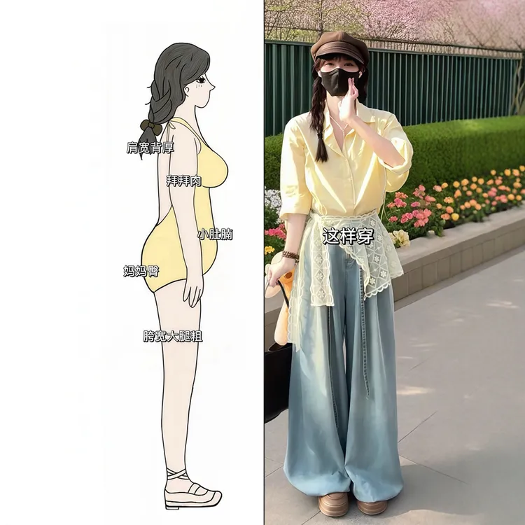 开春穿搭套装女大码胖mm蕾丝衬衫阔腿牛仔裤子气质减龄时尚两件套