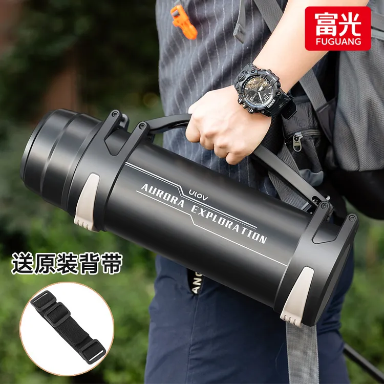 富光大容量户外保温壶家用大号保温杯304不锈钢户外旅行便携水壶