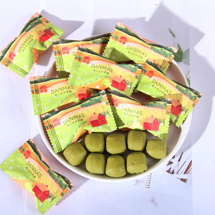 英国伴手礼原汁仕denmas玛抹茶奶糖结婚喜糖丹专用婚礼糖果小零食