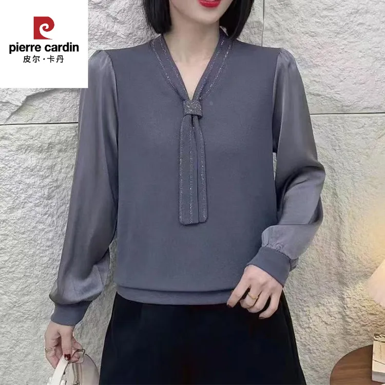 中老年妈妈春装套装洋气2025新款50岁中老年女装春秋季长袖t恤