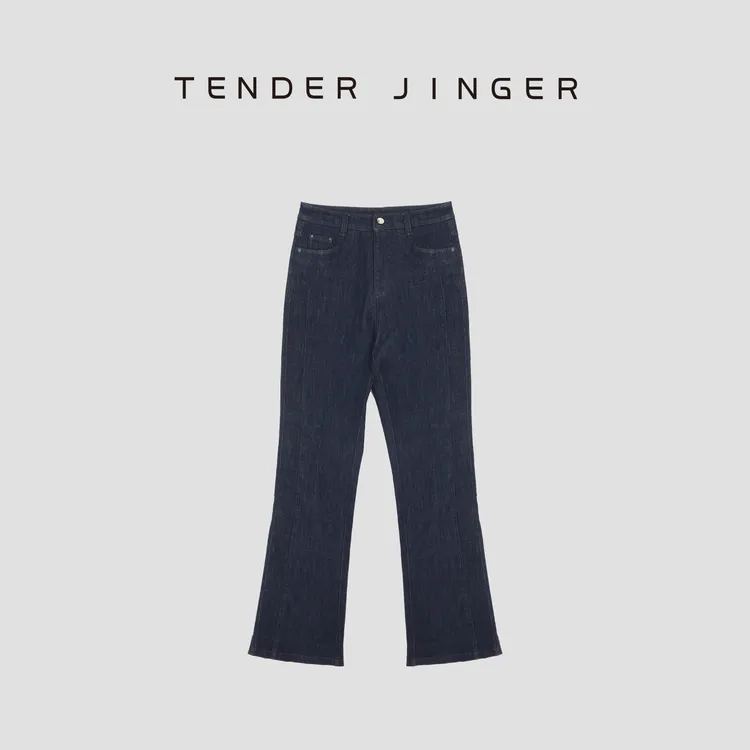 Tender Jinger｜线下专供 经典通勤微弹鹅绒裤T54DWX570W