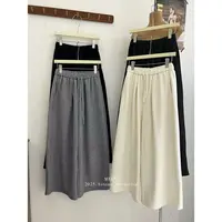MEENI@1555 裤长96 韩系简约百搭抽绳休闲裤 10-14