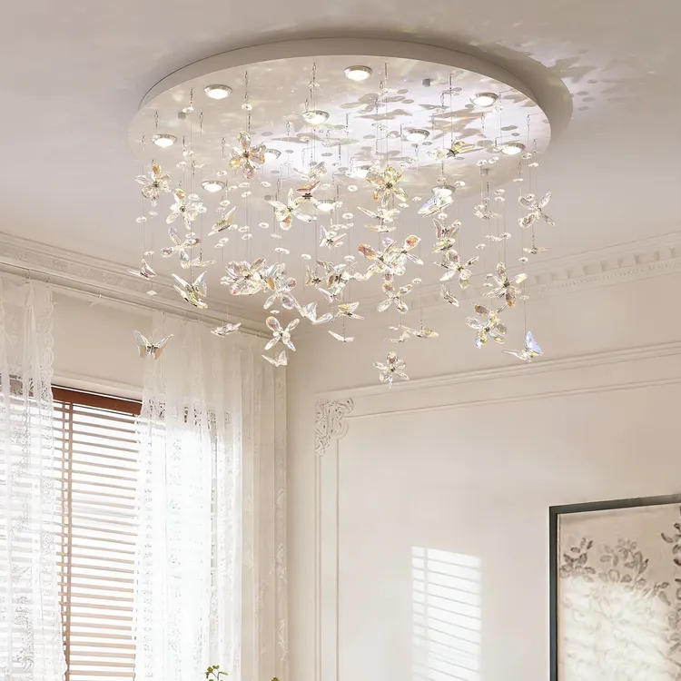 法式轻奢客厅主灯高级感大气主卧室吸顶灯简约个性家用餐厅吊灯