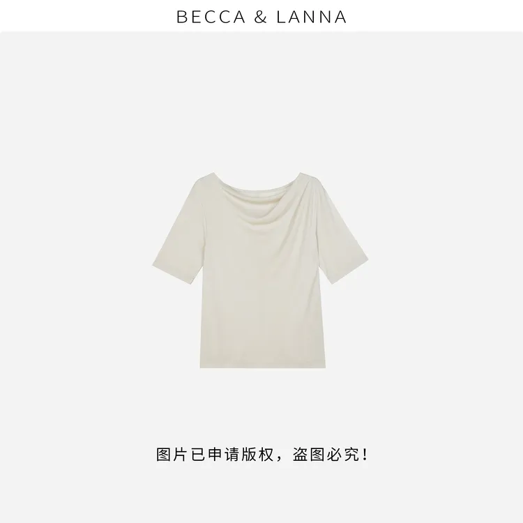 荡荡领 D0233 女士春季休闲百搭气质天丝蚕丝针织衫 女装Y39