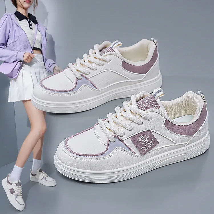 小白鞋女2025秋季新款爆款百搭加绒冬季运动平底软底休闲学生板鞋