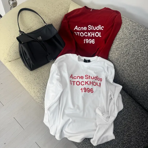 吴大大-磨毛字母印花长袖T恤女秋冬宽松慵懒风休闲复古百搭上衣潮