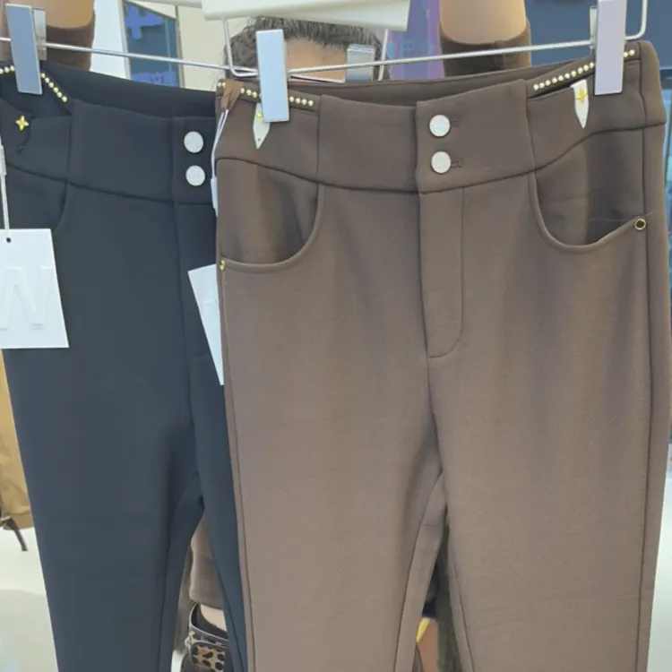 2025冬款加绒面料长裤