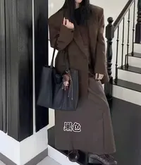 新款韩版简约纯色百搭时尚单肩包B7933