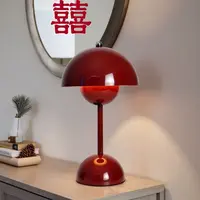 台灯豪华卧室网红台灯结婚主卧高端床头灯物 Y204
