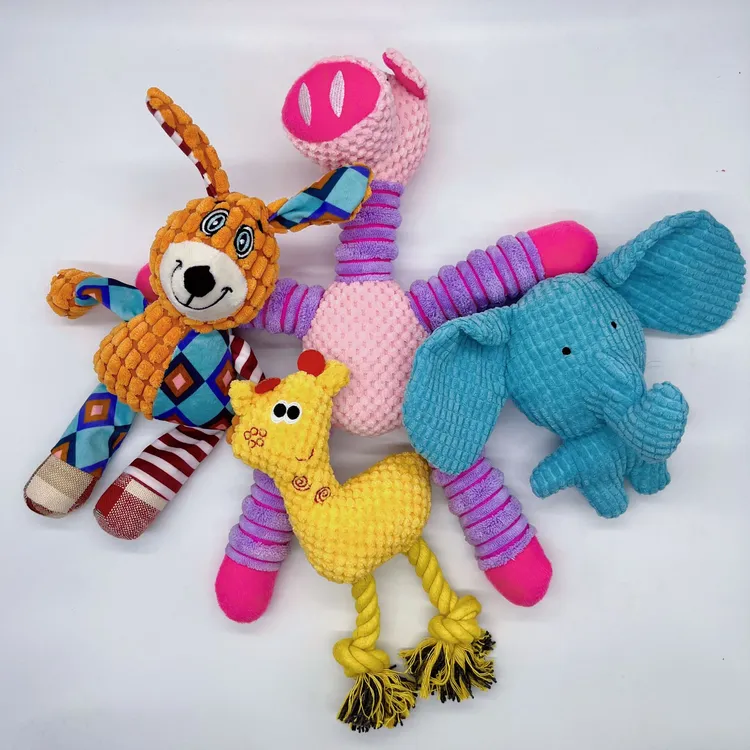 宠物通用毛绒乳胶发声宠物玩具宠物玩具组合狗狗耐咬发声玩具