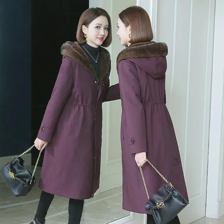 （一衣四穿）貂绒尼克服女2025年新款海宁皮草可拆卸内胆派克服外套
