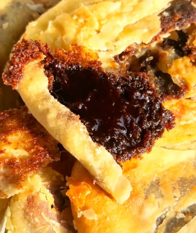 锅魁酥软香甜500g一盒五个饼