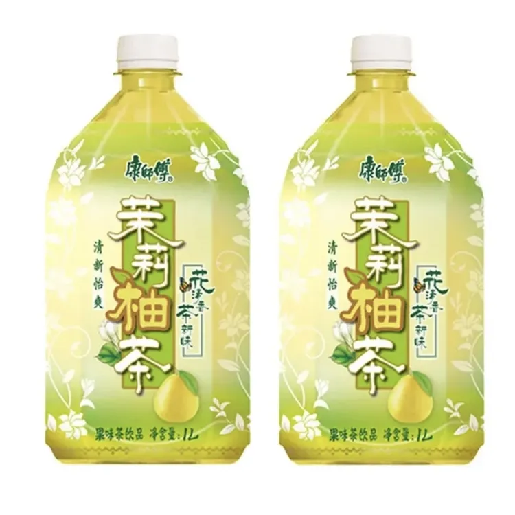 康师傅茉莉柚茶1L*2瓶大瓶饮料饮料工地司机解腻休闲夏季冷饮茶饮