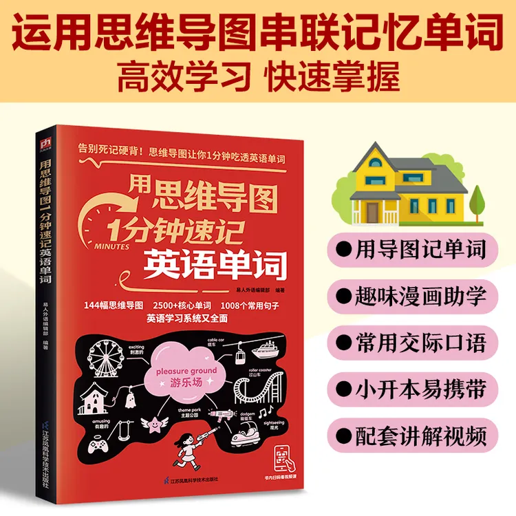 【用思维导图1分钟速记英语单词】