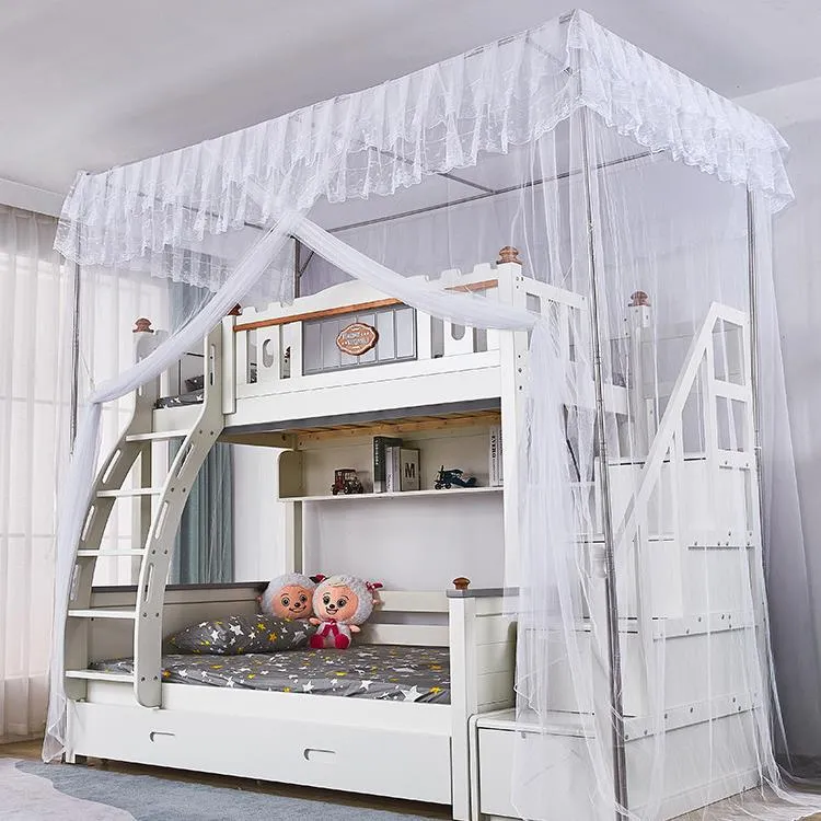 免安装上下床蚊帐子母床双层床家用不锈钢一式高低床儿童上新款