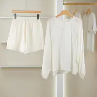 麦迪尚品【夕Y】50909560 春夏时尚休闲宽松长袖套装两件女装