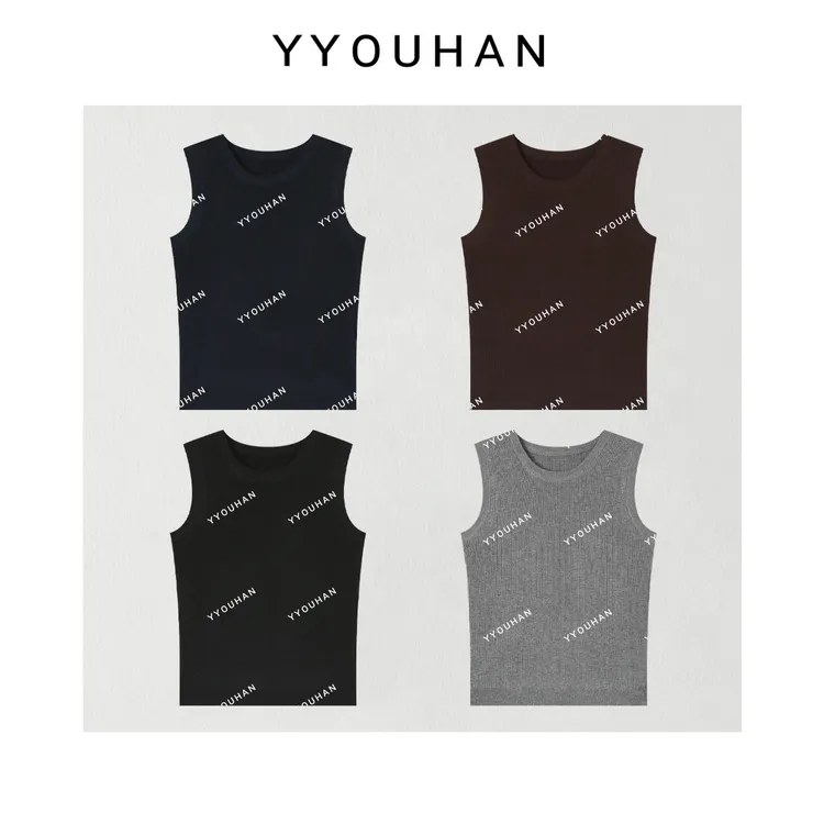 YYOUHAN 2025新款【叠穿公式】简约显瘦百搭针织背心 2508C4408