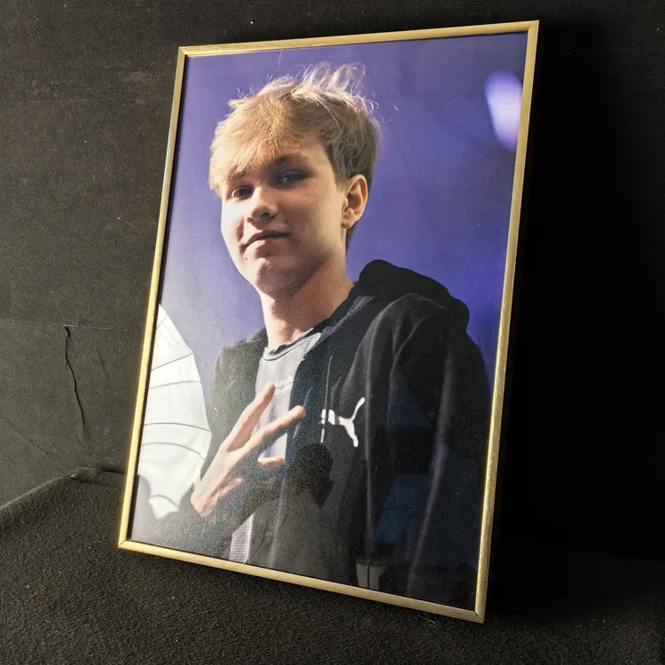 cs2选手系列画框可拆卸30*42cm 金框 铝合金