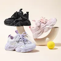 【哈比熊】女童网面潮款百搭软底回弹旋转纽扣运动鞋GS8253【27-38】