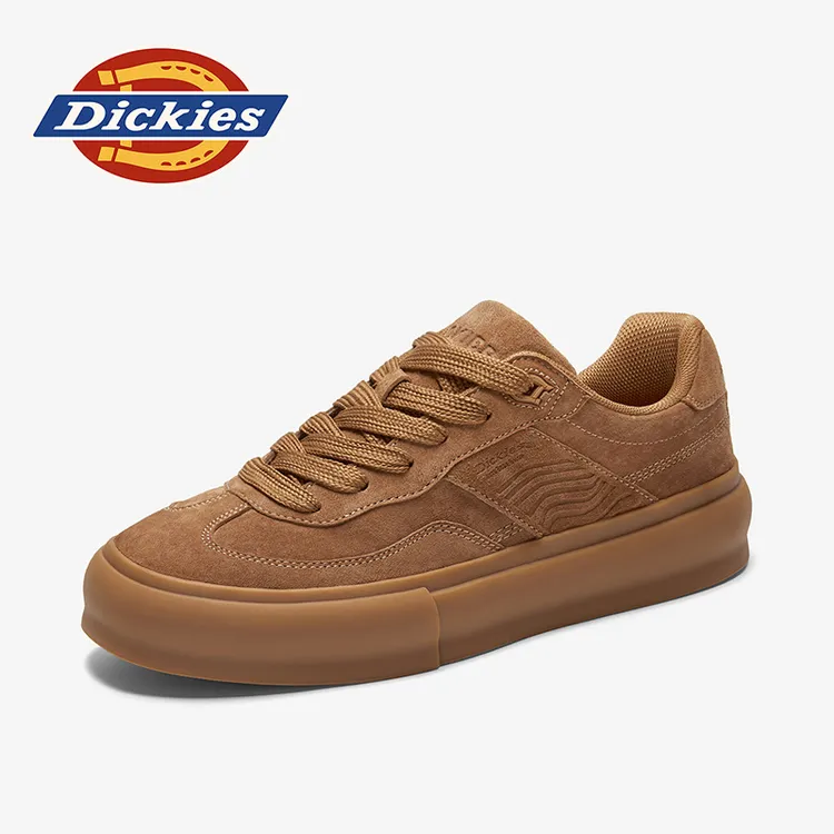 Dickies板鞋男款2025新款秋冬复古德训鞋男休闲鞋百搭鞋子男潮鞋