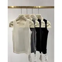 圆领针织羊毛背心1991