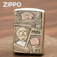 ZIPPO/之宝zippo打火机正品/紫铜镶嵌/3D【哆啦A梦】DYJ1