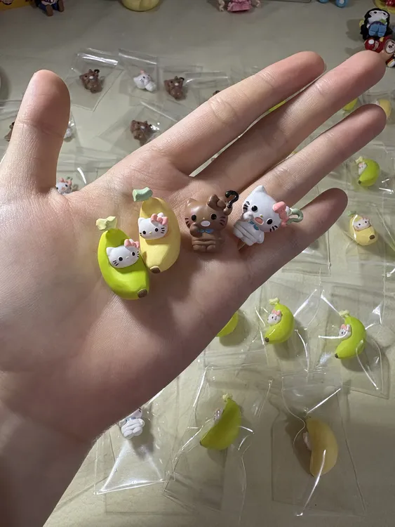 豆苗家独家pu小鼻噶摆件 非偏远四个飞