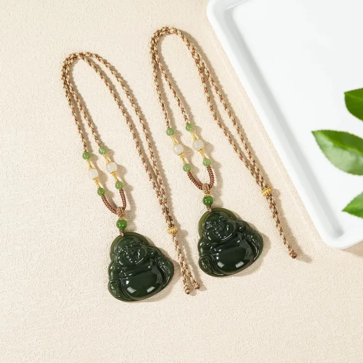 【云上叙】和田玉吊坠-多样性发其一-45*44*9mm-V38542-K（商城）