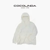 COCOLINDA | 休闲户外米白色连帽外套C5332