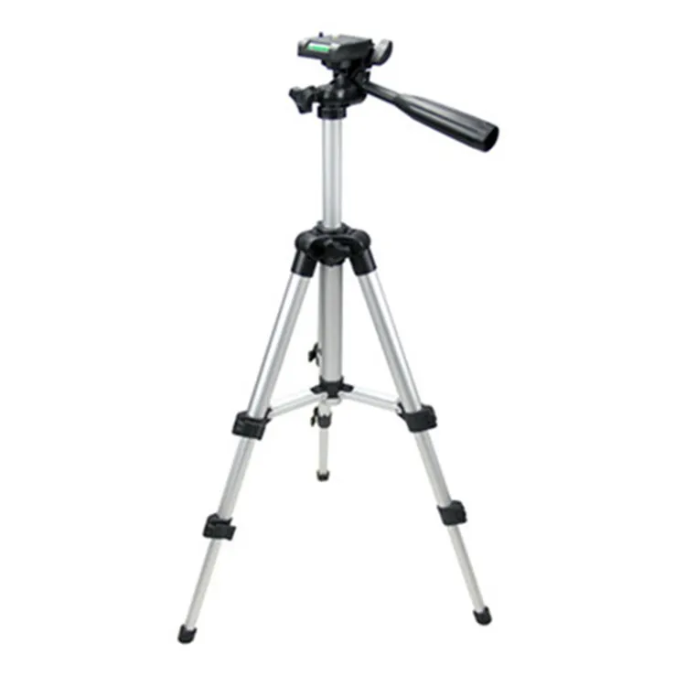 手持相机铝合金伸缩65cm三脚架桌面手机支架钓鱼灯直播迷你便携望