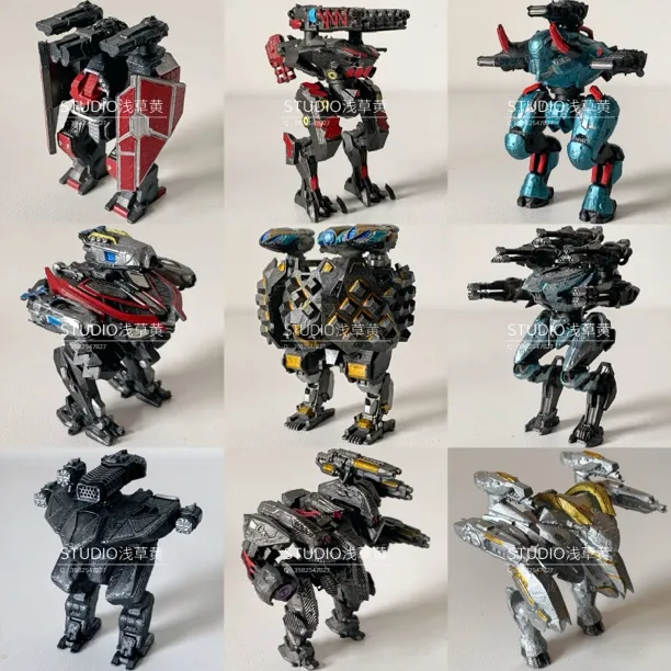 机甲战队 全可动模型 warrobots 泰坦 手办 模型