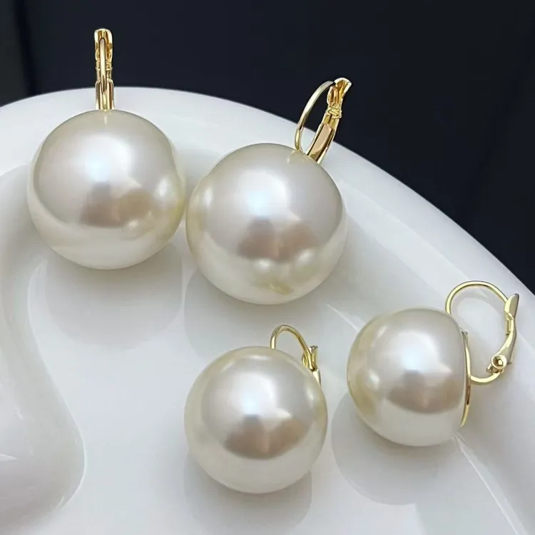 铜合金耳饰 r646港风复古夸张耳扣式耳环小众设计冷淡风耳坠耳饰