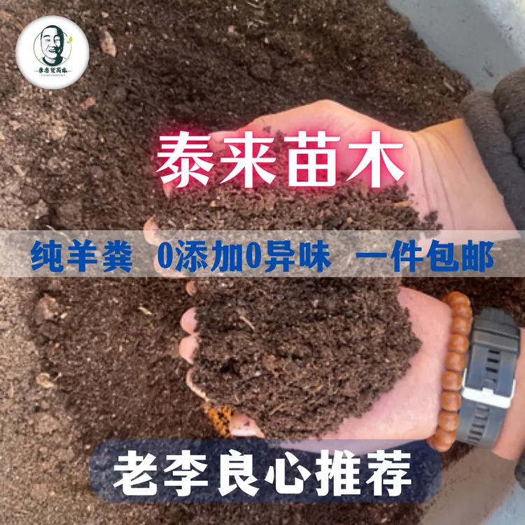 发酵纯羊粪0添加 阳台党闭眼入4.5斤装