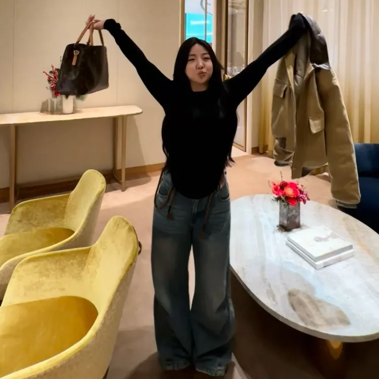 二狗服饰-【深圳原版鼓包阔腿裤】早春时尚百搭