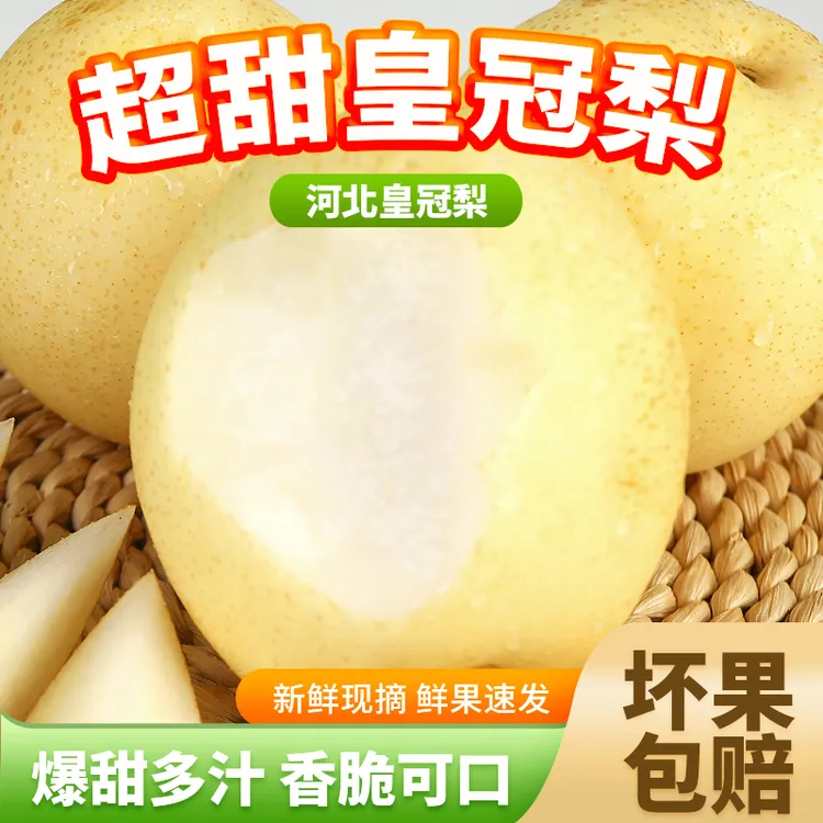 现摘河北新鲜梨子当季水果皮薄多汁脆甜水果产地直发当季新鲜水果