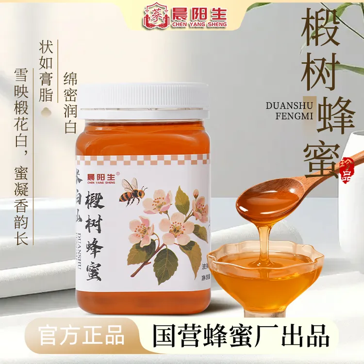 晨阳生一级椴树蜜500克泡参好蜜